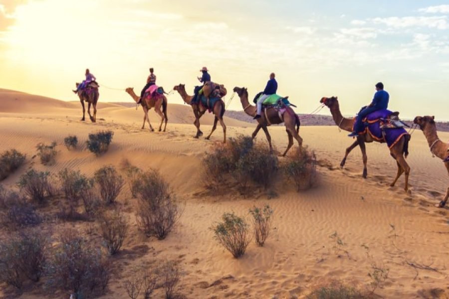 Golden Triangle with Dunes